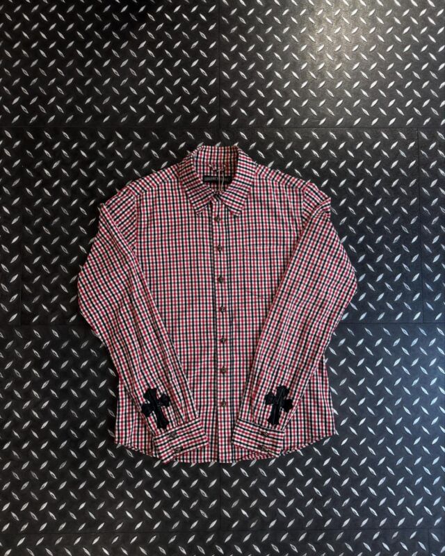 CHROME HEARTS
・
・
・
・
BSフレアボタンクロスパッチギンガムチェックシャツ
・
・
・
・
Available in store.
・
・
・
#金沢 #kanazawa
#chromhearts
#クロムハーツ